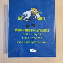 Bad Dog Multi Purpose Drill Bit Set