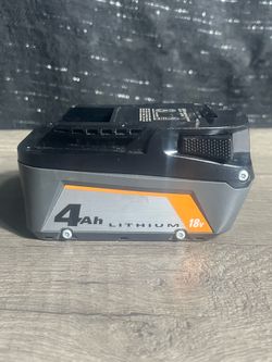 Ridgid 4mah battery