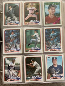 White Sox baseball cards