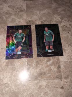 FIFA Trading Cards Tae-Wook Jeong & Gustavo Lot