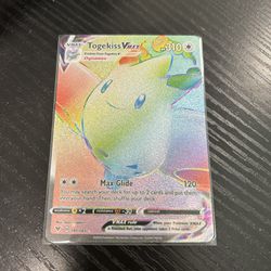 Pokemon Card Togekiss Vmax Glide 