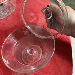 Clear Crystal Candy Tray