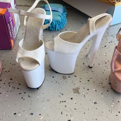 3 Pairs Of Stripper Shoes