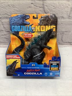 MonsterVerse Godzilla vs Kong: BATTLE ROAR GODZILLA 7" Action Figure! (2021)