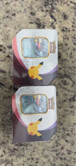 Pokemon 30th celebration Greninja tins