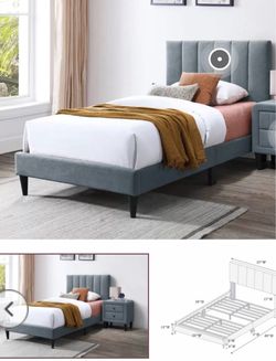 Twin Bed frame not including mattress