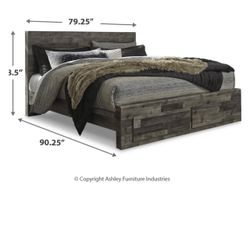 Bedroom set - Ashley Dark Gray