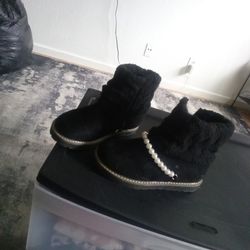 Girls Boots Black
