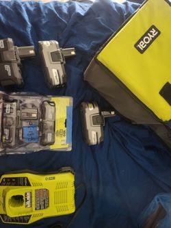 ryobi batteries and charger