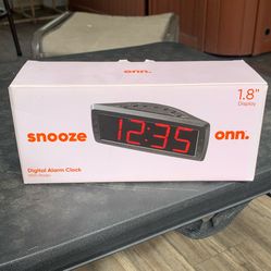 Brand New Digital Alarm Clock ⏰ 