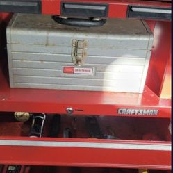 Craftsman Tool Box And Tools 