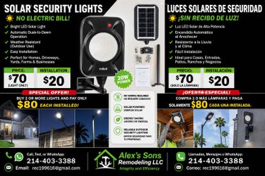 Solar lights