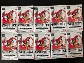 ONE PIECE CARD GAME Round1 Promotion Pack 10 Packs