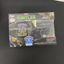 Funko Pop & Tee TMNT Shredder Diamond Target Exclusive M