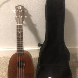 Luna Concert Ukelele Like-New