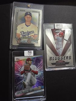 Baseball cards Shohei Ohtani