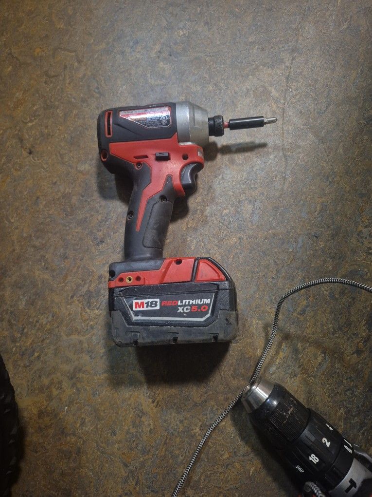Milwaukee Drill And Battery