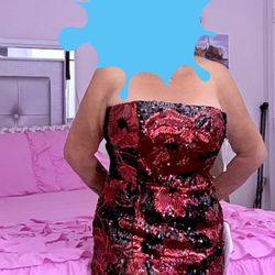 Sequin Evening Gown- Make An Offer