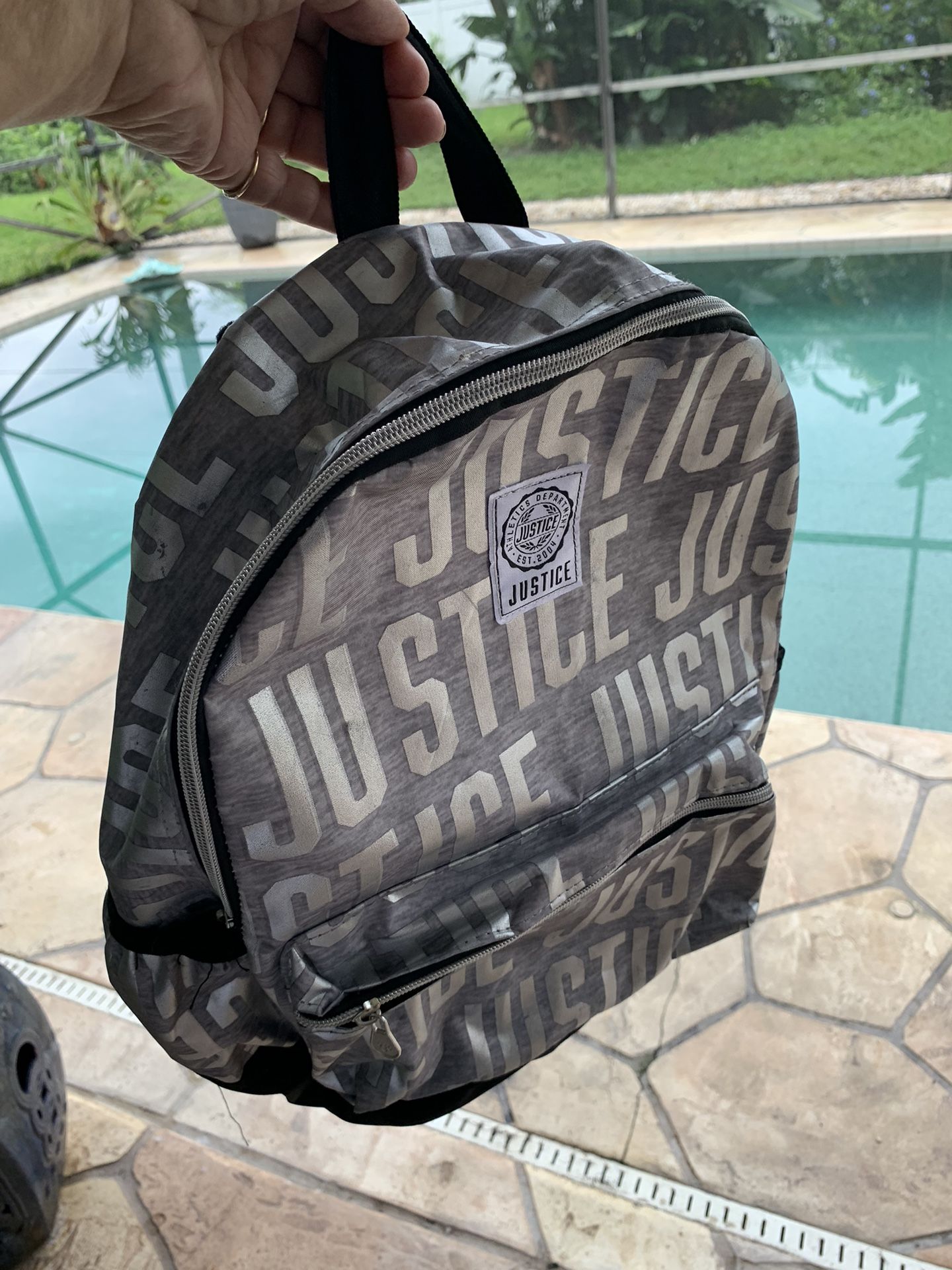 JUSTICE BACKPACK NEW