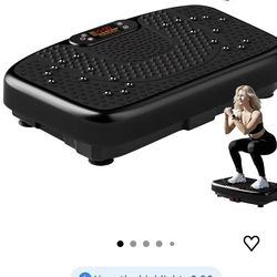 Vibration plate for exercise and lymphatic drainage