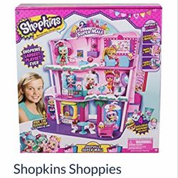 Shopkins Shopping Mall + 6 Dolls