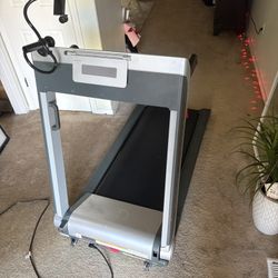 Pro Treadmill Wide Flat Folding
