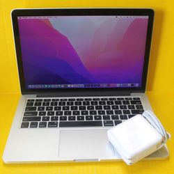 Macbook Pro 13 Retina 2015 i7 2l3.1Ghz 16GB 500GB Flash Storage #B2