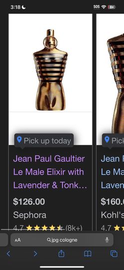 Jean Paul Gaultier Le Male Elixir men cologne