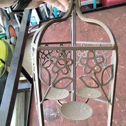 Metal Wall Sconce Candle Holders