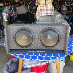 JL Audio CP210-W0v3 Bass Wedge 2x10” Subwoofer Box