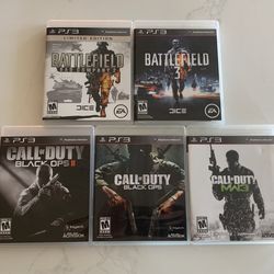 Call Of Duty And Battlefield