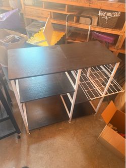 🔥 FOR SALE — Multi-Use Kitchen / Coffee Bar / Baker’s Rack 🔥 Asking $50 OBO
