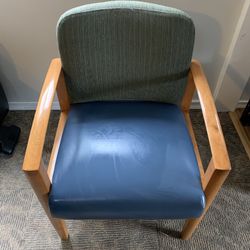 Blue Upholstered Chair