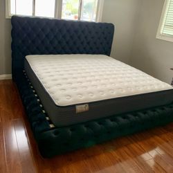 $699 Brand New King Bed Frame With Mattress (Read Description Below)