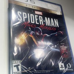 Ultimate Edition Miles Morales – PS5 (Brand New, Unopened)