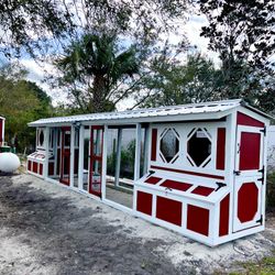 4’x28’ Supreme Mansion Chicken  Coop 🐔