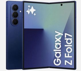 Samsung Galaxy Z Fold 7, 256GB, Unlocked - Blue  ✅ $79 Down Payment