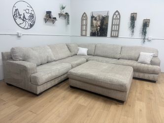 Large Cream Sectional Couch Free Delivery