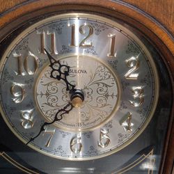 Antique BULOVA Westminister-Whittington Baby Grandfather Clock