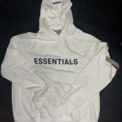 White essentials Hoodie