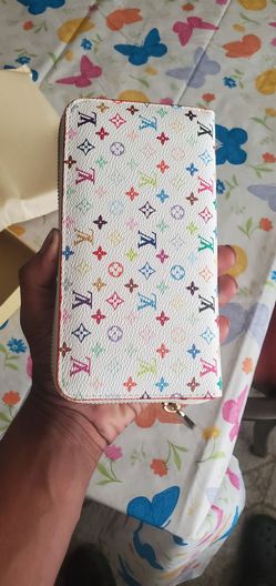 LV Rainbow Monogram Wallet