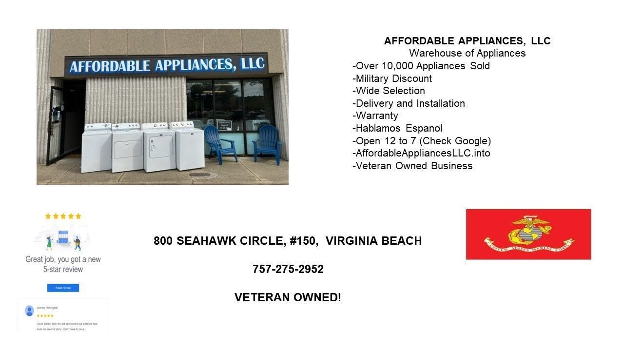 Like 🆕 Set! Can Deliver! Military Discount 💰 Open 7 Days! Across From Lynnhaven Mall!