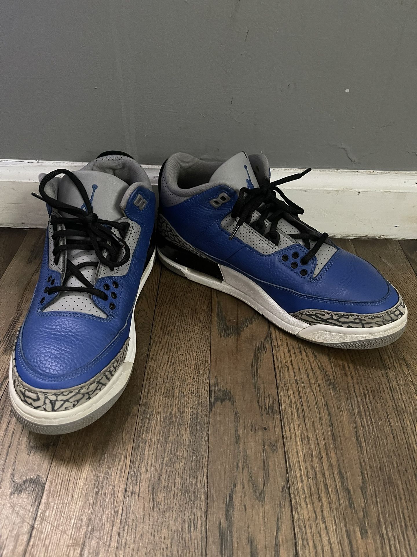 Jordan 3 Retro Varsity Royal Cement Men’s