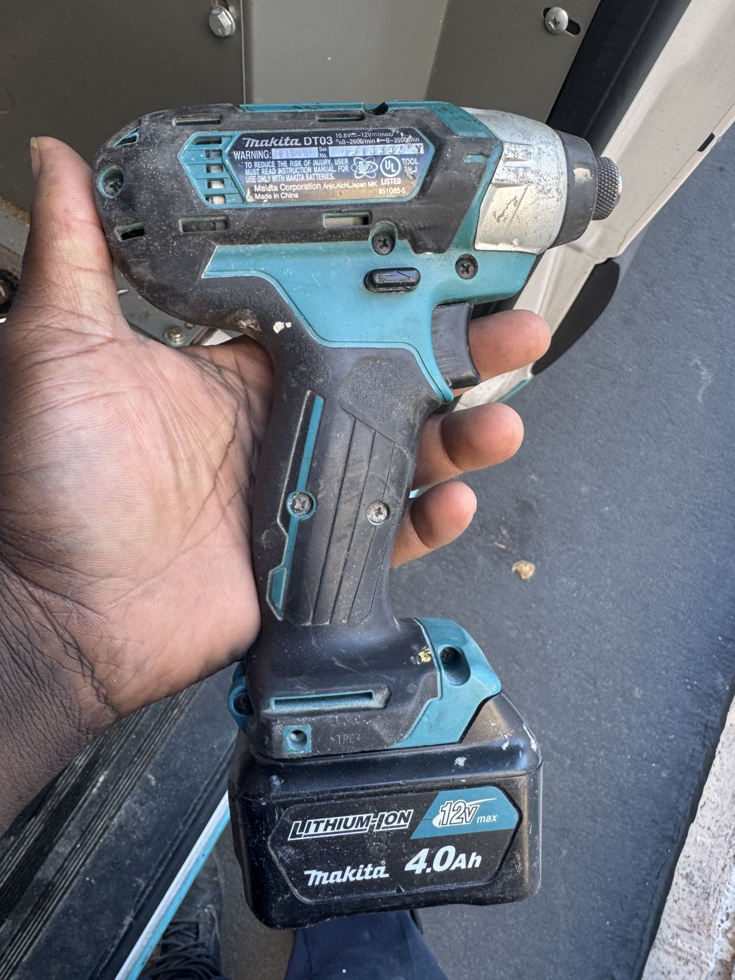 Makita 12V Drill & Battery