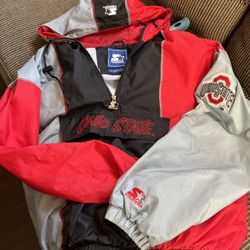 90s Vintage STARTER 1/4 Zip  Pull Over( Hard To Find) 