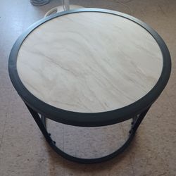 Marble Simulate Coffee Living Room,like New Only Pick Up 