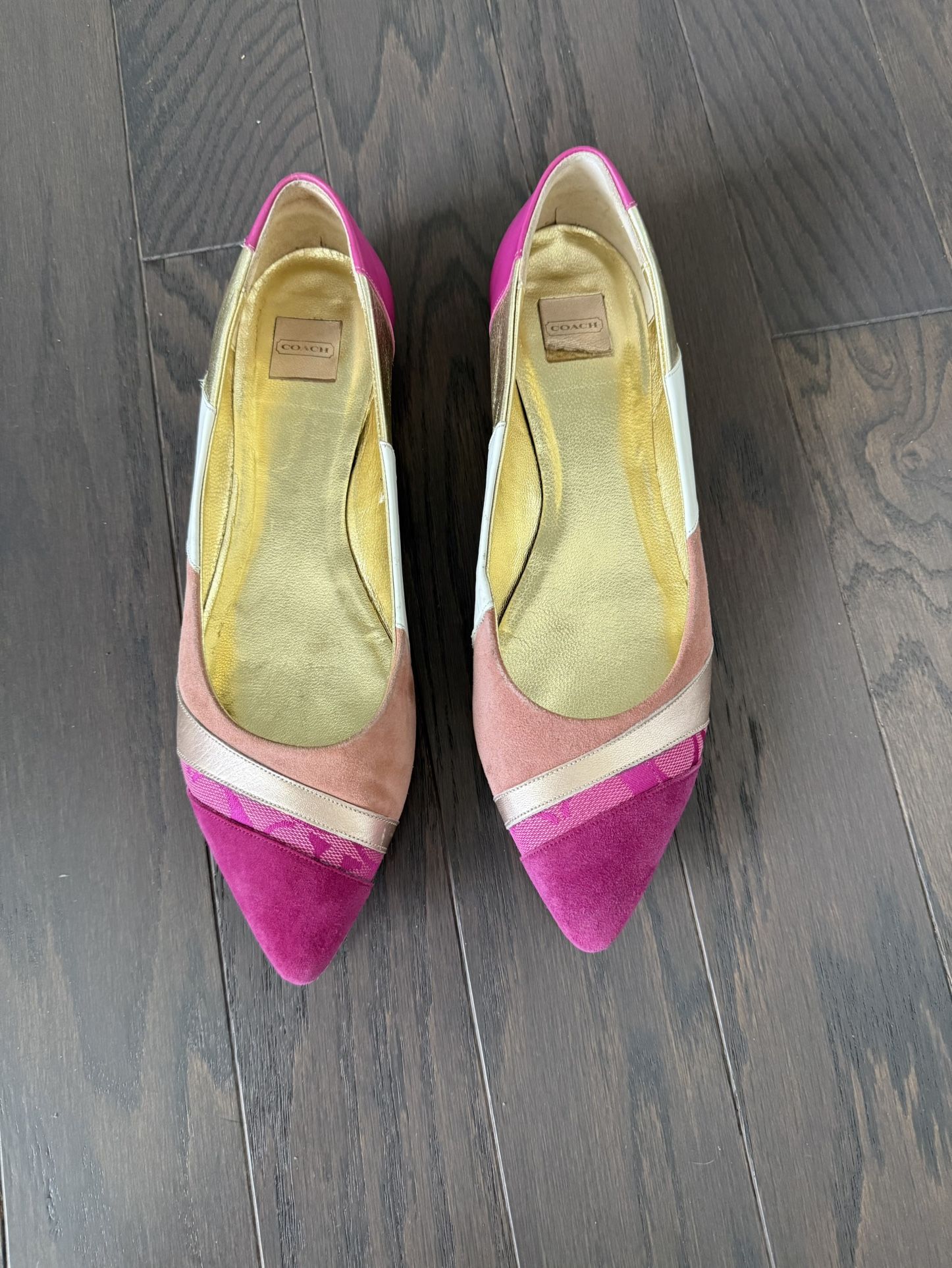 Coach Flat Sandal - Size 8