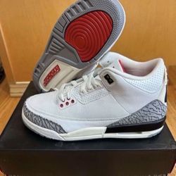 Nike Air Jordan 3 Retro White Cement Reimagined DM0967-100 Size 7y/8.5 Womens brand new