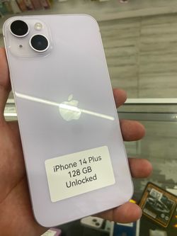 14 Plus unlocked. Cash or $50 down w approval