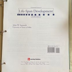 Life-Span Development 12th Edition John W. Santrock